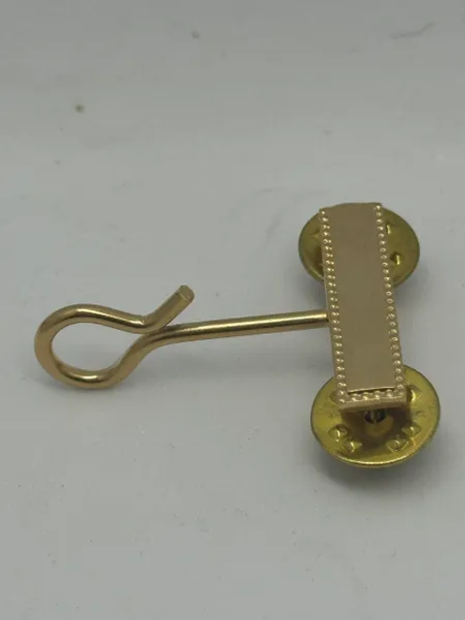 USAF Gold Plated Whistle Holder Pin