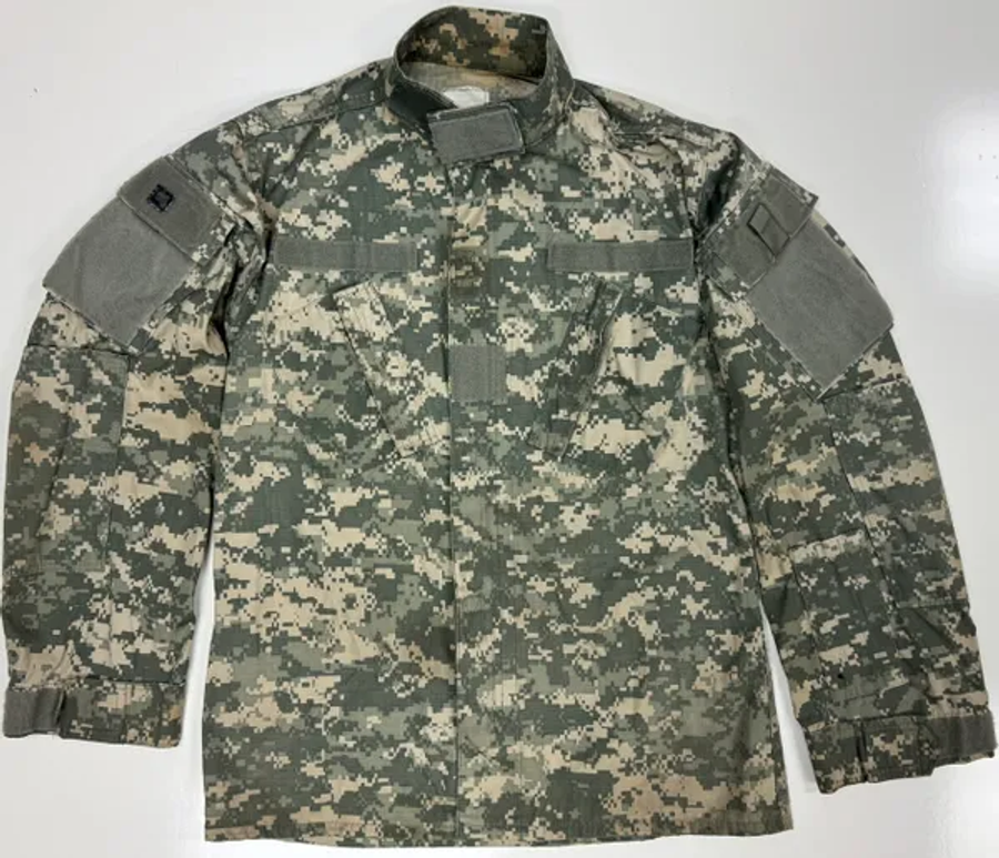 USGI Army ACU Digital Camo Combat Coat BDU Shirt | Small Reg | Used