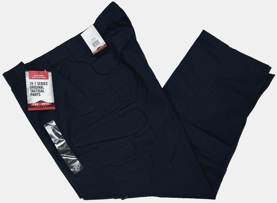 TruSpec 24/7 RipStop Tactical Pants Multi-Pockets | Navy #1061 Men's 40x32 NWT