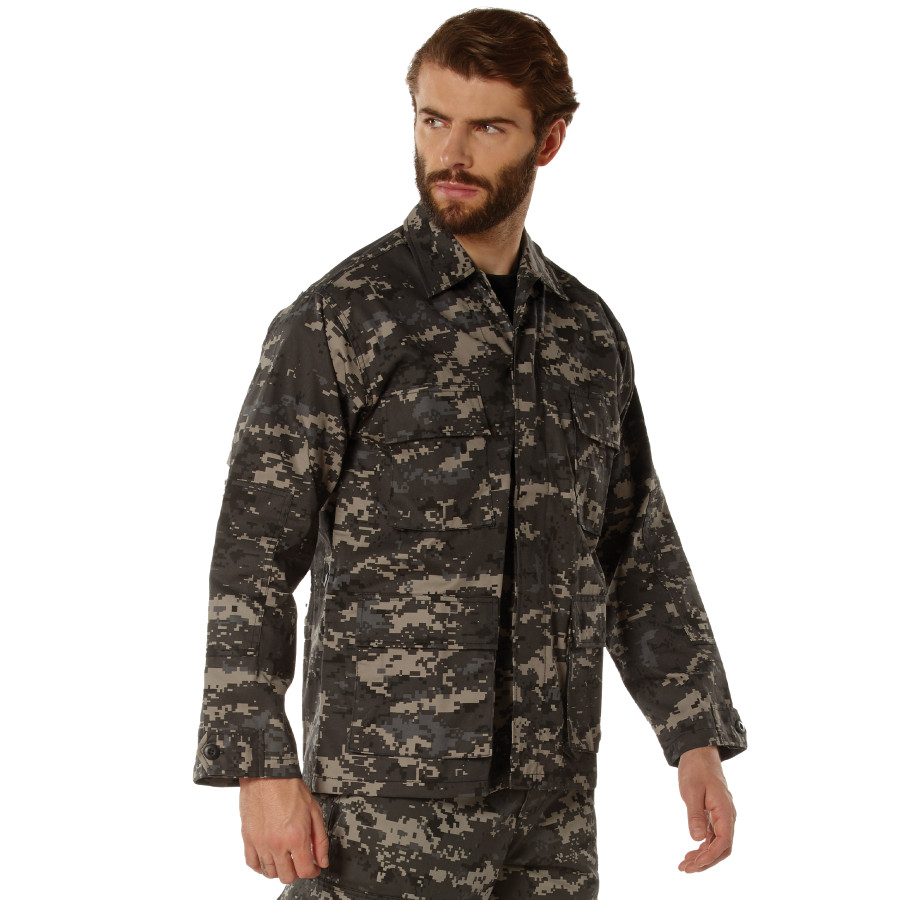 Subdued Urban Digital Camo BDU Shirt | 9630
