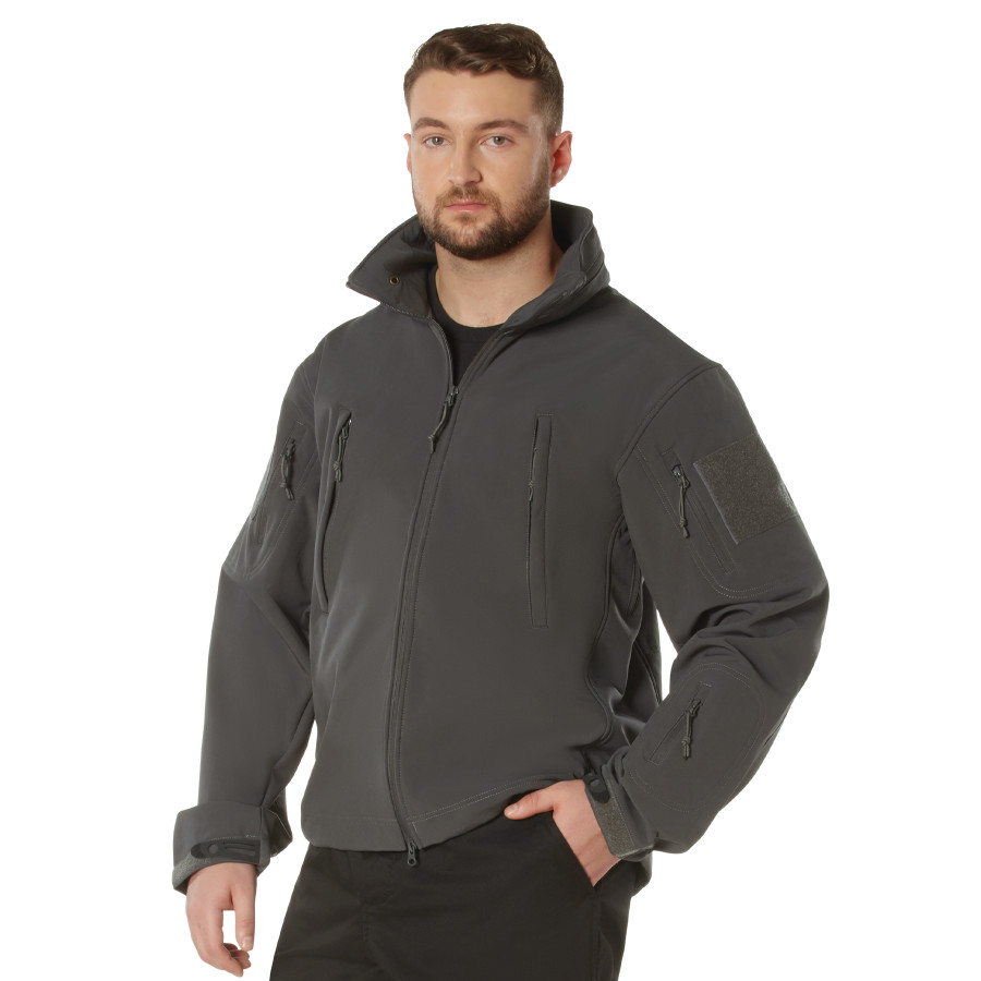Rothco Gunmetal Grey Special Ops Tactical Soft-Shell Jacket | 9824