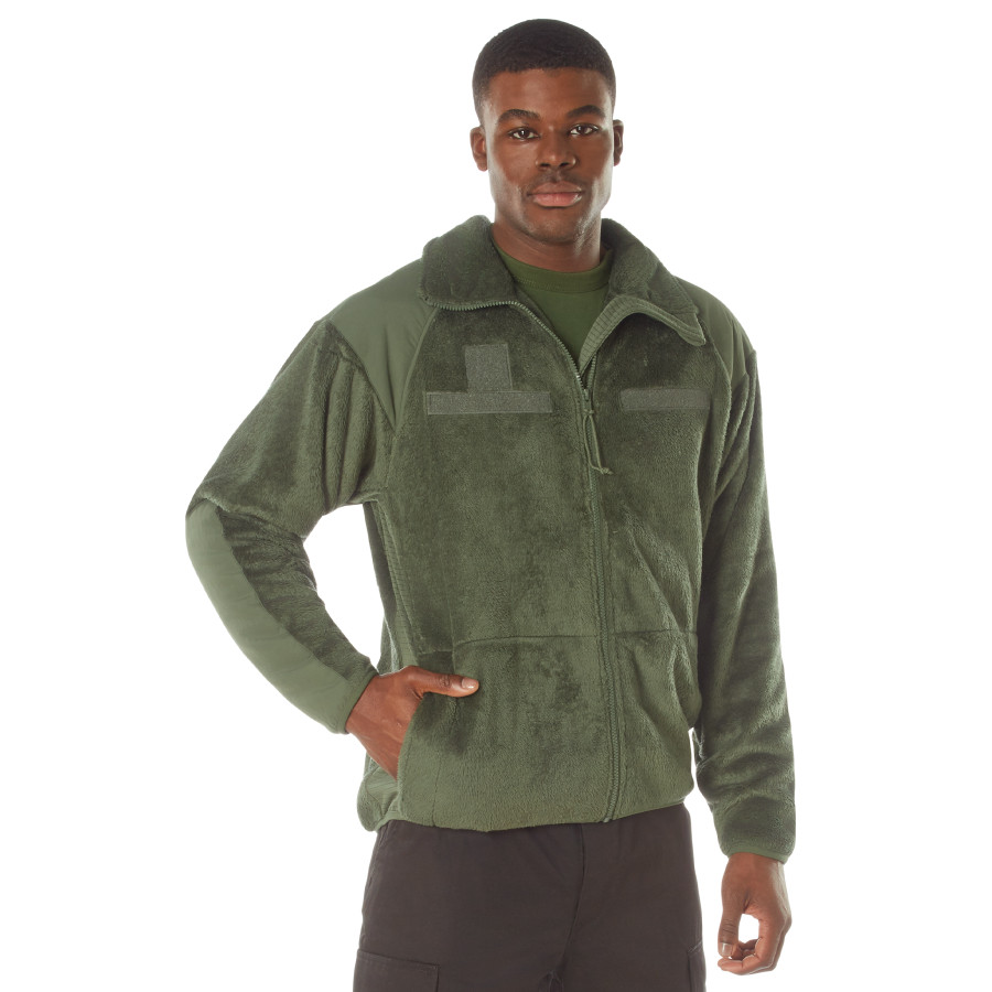 Olive Drab Green Rothco Generation III Level 3 ECWCS Fleece Jacket