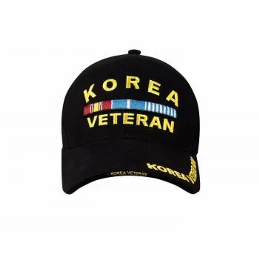 Deluxe Korea Veteran Low Profile Insignia Cap