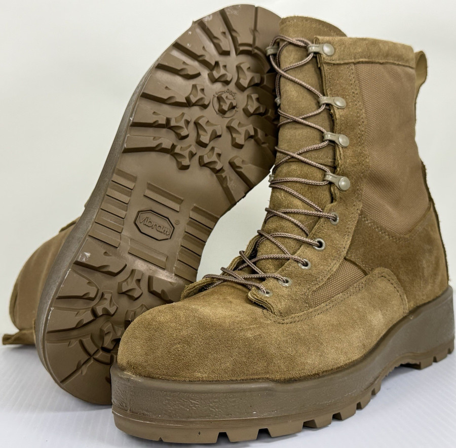 USGI Altama Temperate Weather Goretex Coyote Brown Combat Boots Men's 11W NWOT