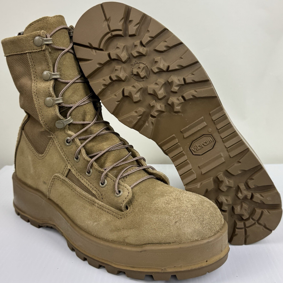 USGI Altama Temperate Weather Goretex Coyote Brown Combat Boots Men's 10.5R NWOT