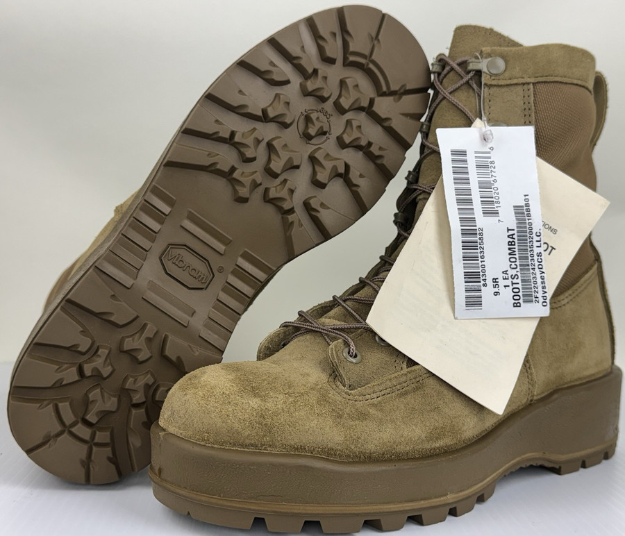 USGI Altama Temperate Weather Goretex Coyote Brown Combat Boots Men's 9.5R NEW