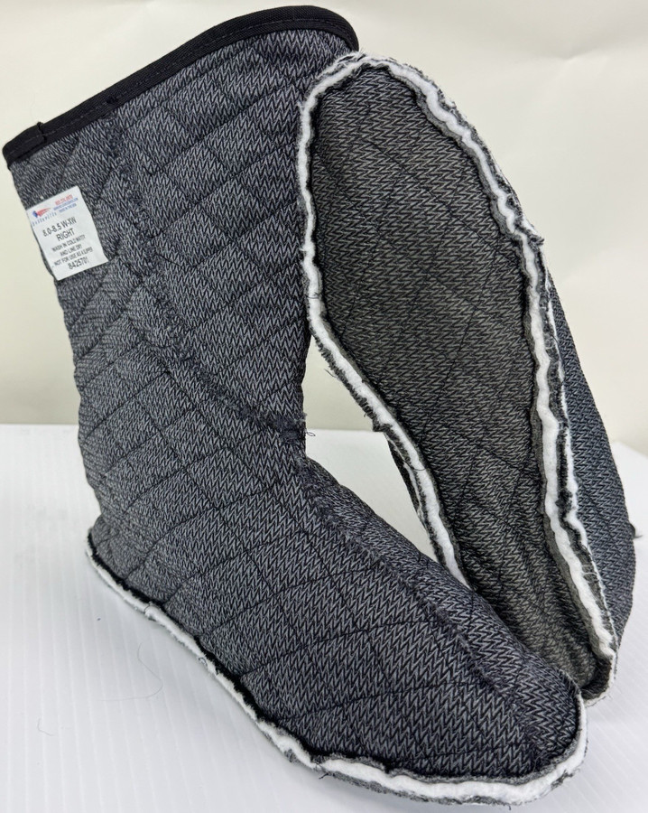 USGI Intermediate Cold Weather Quilted Boot Liner Inserts Booties Sz 8-8.5 W-XW