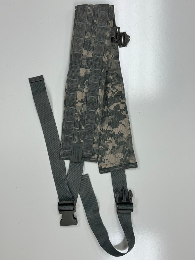 USGI MOLLE II FLC Utility Belt Waistbelt ACU Digital Camo USED