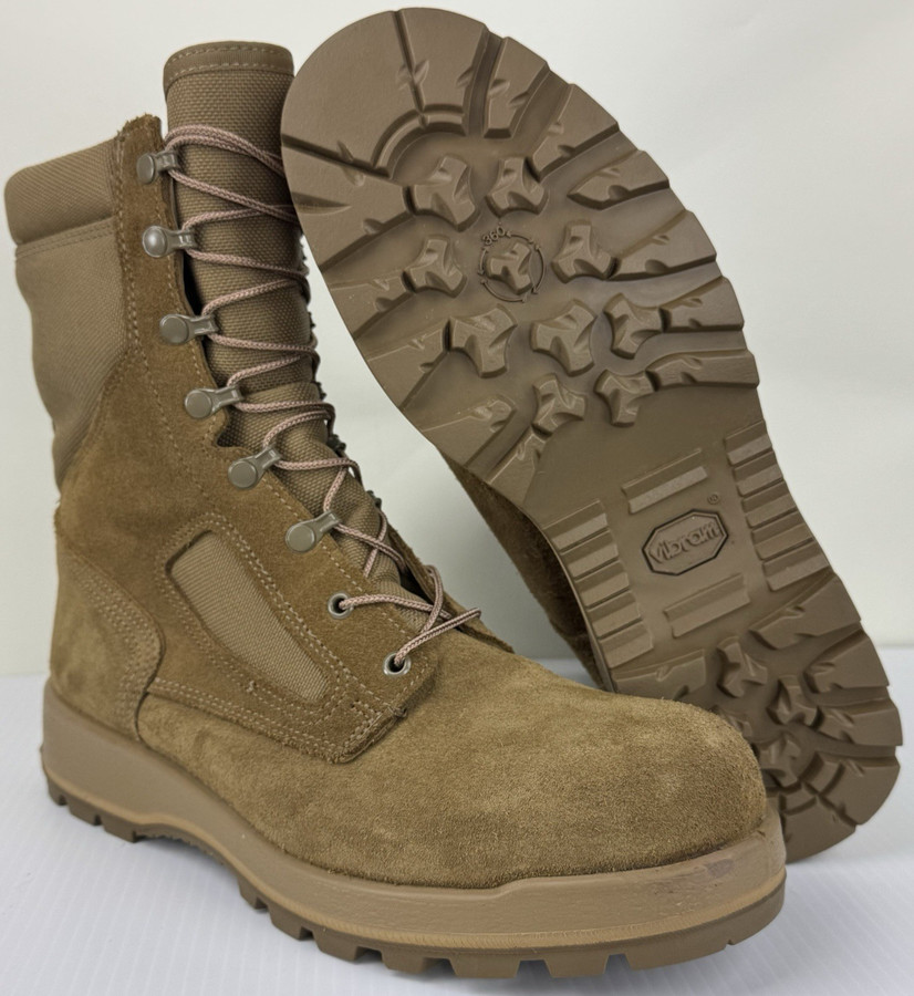 USGI Altama Temperate Weather Goretex Coyote Brown Combat Boots Men's 12R NWOT