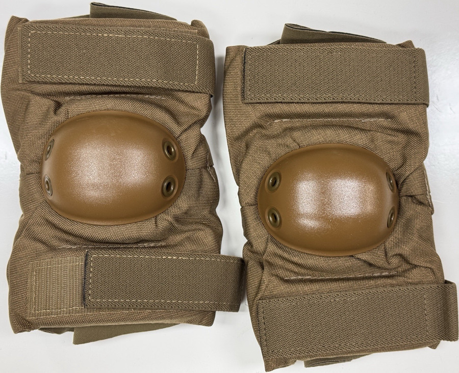 USGI USMC Coyote Brown Elbow Pads Size Large New