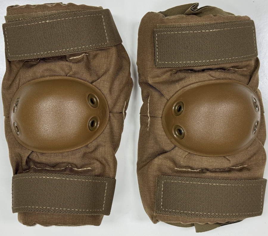 USGI USMC Coyote Brown Elbow Pads Size Medium New
