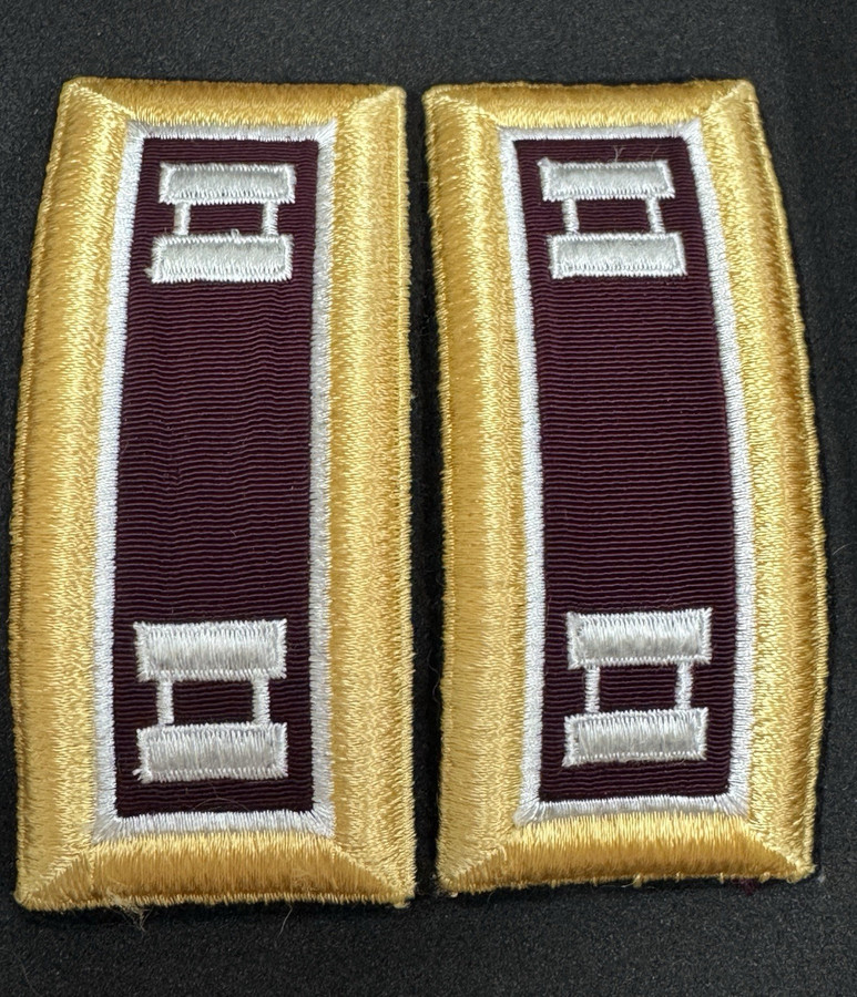 USGI US Army Captain Shoulder Boards EUC