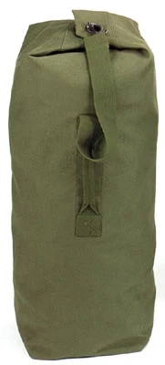 OD Heavyweight Top Loading Canvas Duffle Bag