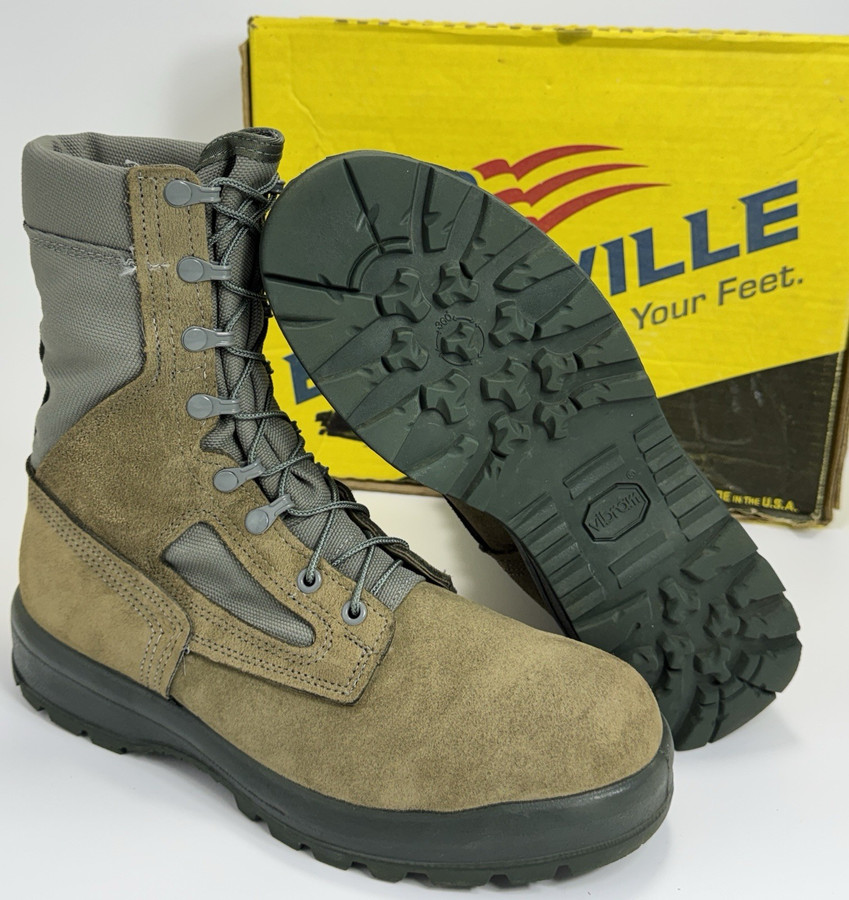 USGI Belleville AFTW Temperate Weather Gore-tex USAF Combat Boots Men's 9.5W GUC