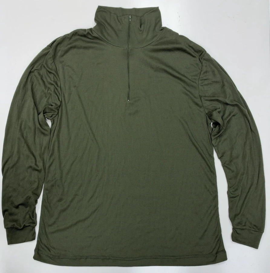 USGI Genuine Military LWCWUS OD Green Lightweight Polyester Shirt Men's XL EUC