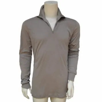 USGI LIGHTWEIGHT COLD WEATHER UNDERSHIRT | BROWN | XS | 8415014155898 | NEW