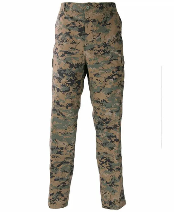 Marpat BDU Tactical Military Cargo Pants Propper ZipperFly 60/40 Ripstop