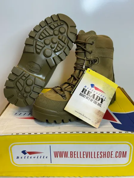 Belleville MCB 950 US Mountain Combat Hiker Gore-tex Boots Olive Men's 4XW NIB