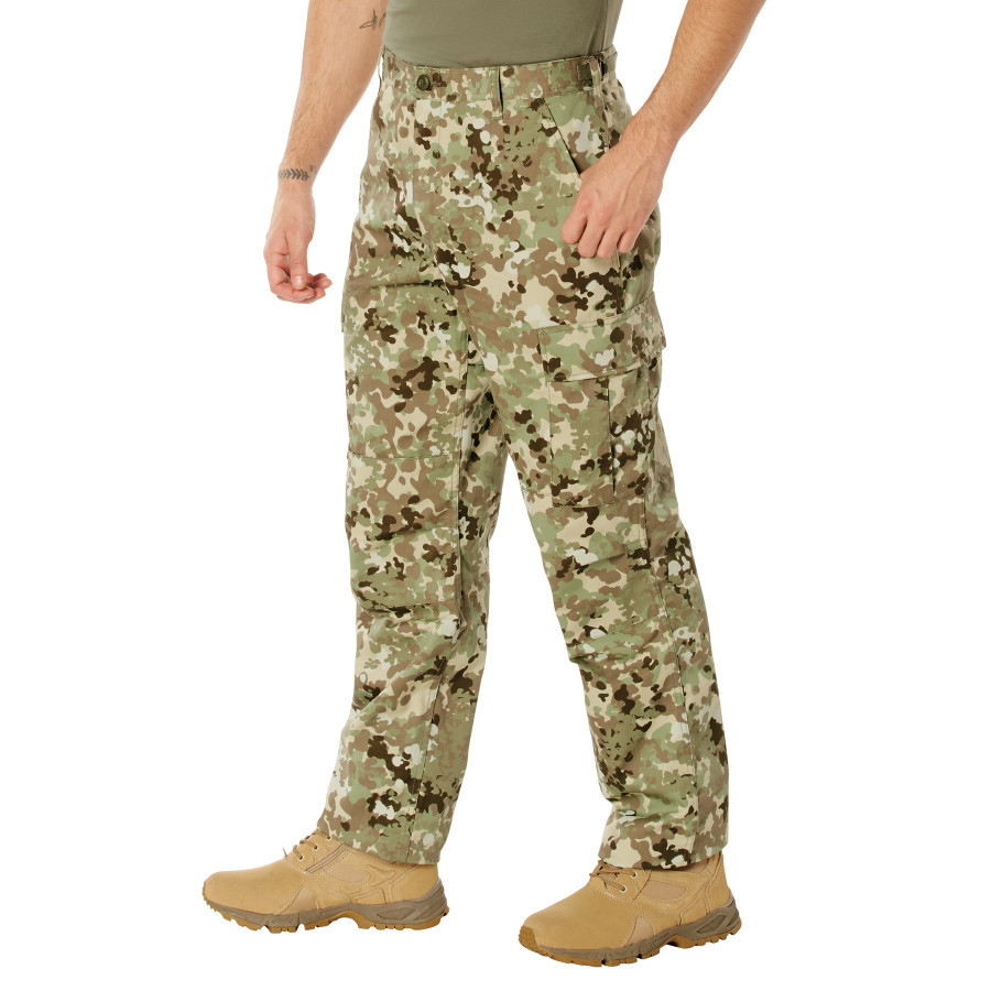 Total Terrain Camo Tactical Cargo BDU Pants | 95471