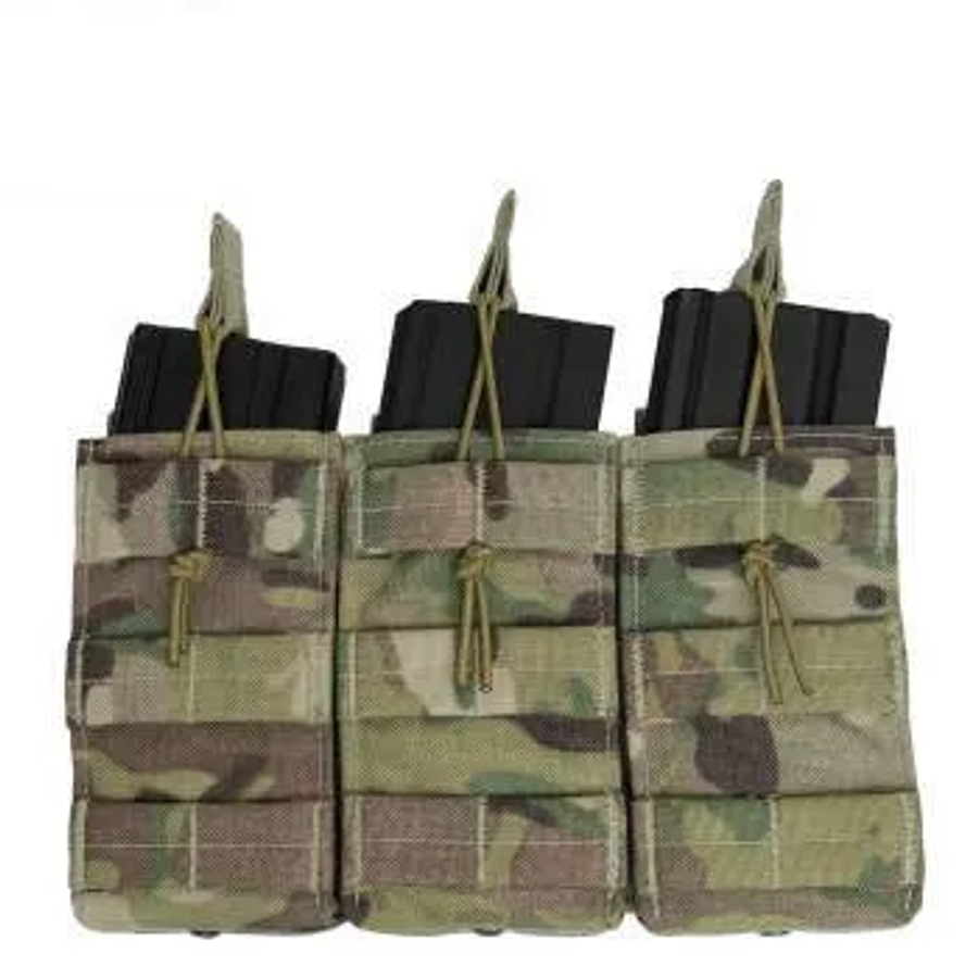 MOLLE Open Top Triple Mag Pouch | Multicam | 41003