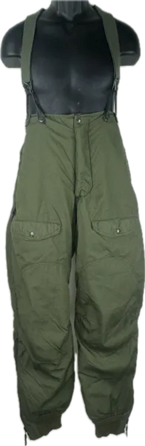 USAF Aircrew Heavy Zone Type F-1B Trousers Extreme Cold Weather Pants OD Sz 26