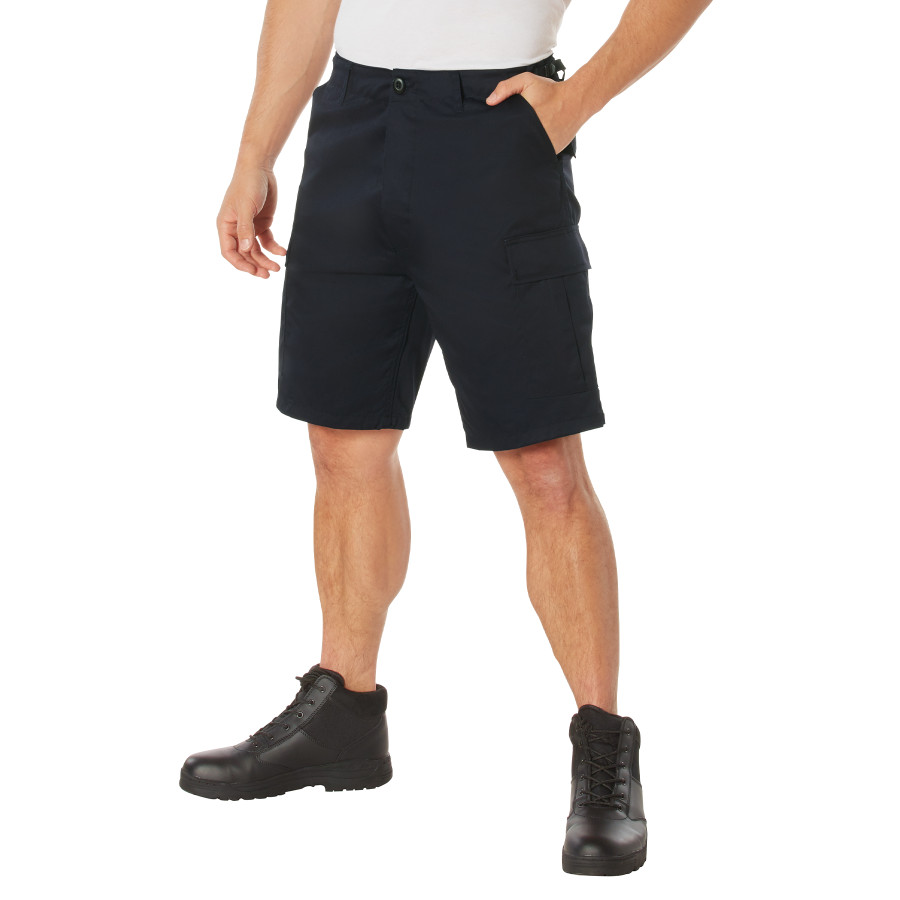 Men's Midnight Navy Blue Rothco Military Tactical BDU Shorts | 65230