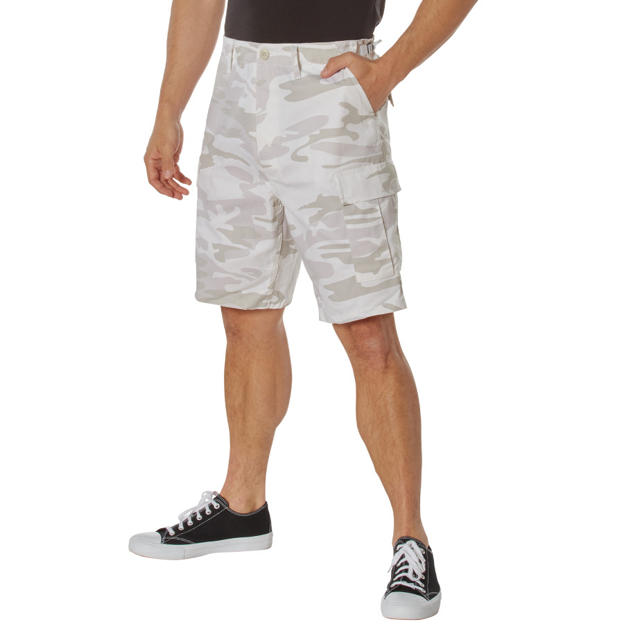 White Camo Rothco Colored Camo BDU Shorts | 1812