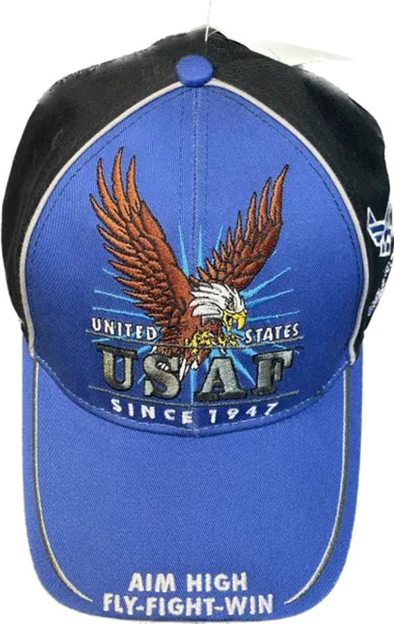 Military Graphic Cap | Air Force Embroidered