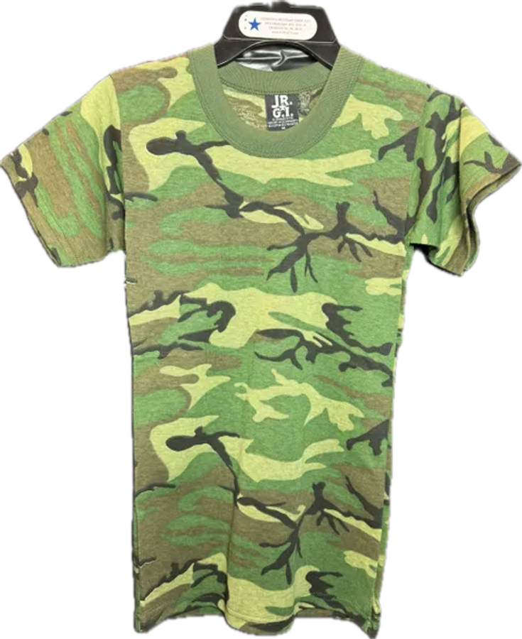 SALE - Kid's Woodland Camo Short Sleeve T-Shirt