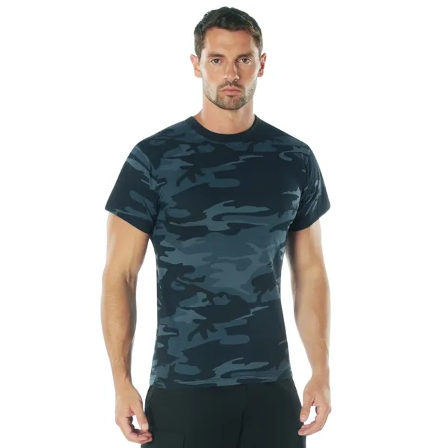 Midnight Blue Camo T-Shirt 3830 | SMALL | *LIMITED TIME SALE*