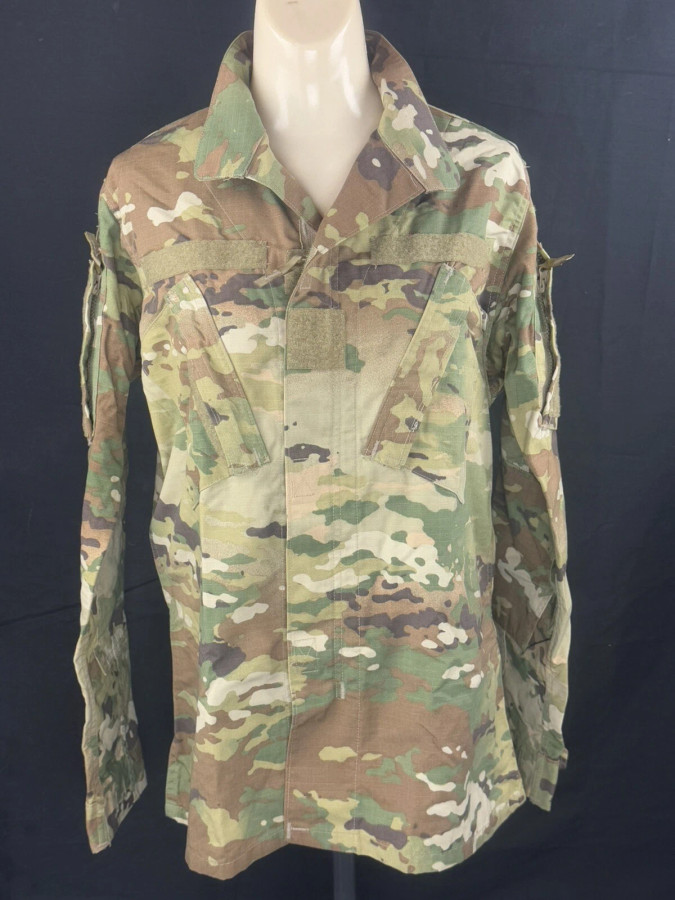 USGI Multicam OCP Women's 33R Female Army USAF Combat Uniform Coat BDU Shirt EUC