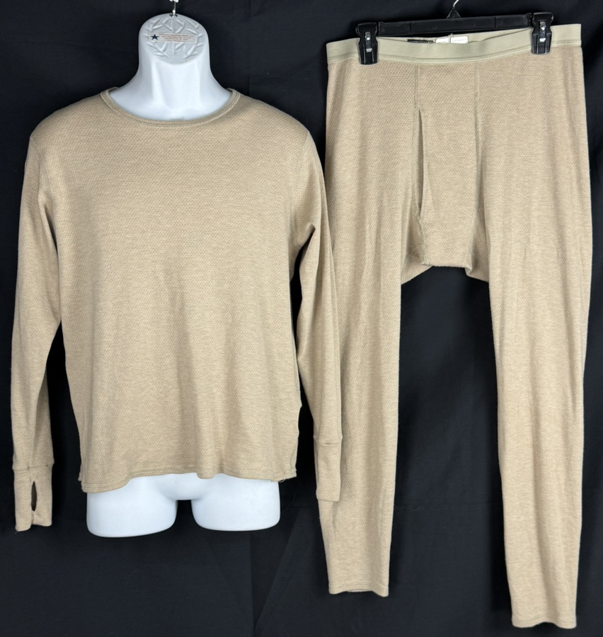 USGI Issue FR Fire Resistant FREE Base Layer Top & Bottom Set Med Short USED