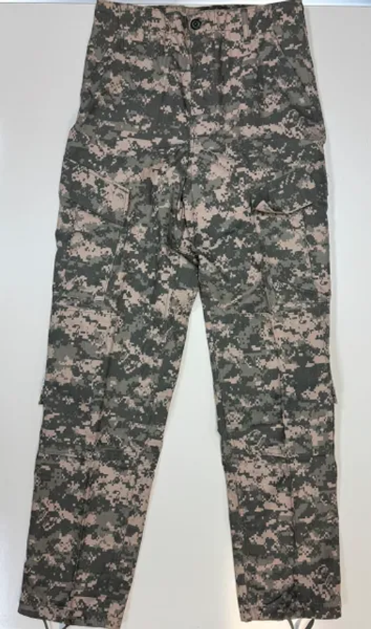 USGI ACU Digital Camouflage FR Combat Uniform Trouser Unisex Pants Small Long EUC