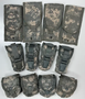 LOT OF 12 - USGI Army Variety ACU Pouches: 4 Mag, 4 Flashbang, 4 Grenade EUC