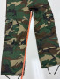 Women's XS Camouflage Paratrooper Fatigues Cargo Pants NWT Woodland Camo Rothco