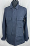 Tactical Four-Pocket BDU Shirt Combat Coat Ripstop Med Long Dark Navy Blue EUC