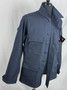Tactical Four-Pocket BDU Shirt Combat Coat Ripstop Med Long Dark Navy Blue EUC