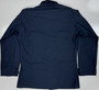 Tactical Four-Pocket BDU Shirt Combat Coat Ripstop Med Long Dark Navy Blue EUC