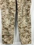 USMC Desert Marpat Camo MCCUU Camouflage BDU Trouser Pants Sz Med Long Used