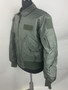 USGI Green Flyer's Jacket, Cold Weather Coat & Hood, Men's LARGE CWU45/P Aramid