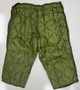 USGI Army M65 Quilted Field Trouser Pants Liner, Large-Short/Regular NWT