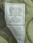 USGI Army M65 Quilted Field Trouser Pants Liner, Large-Short/Regular NWT