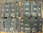 USGI Military MOLLE THREE MAG SIDE X SIDE POUCHES ACU DIGITAL CAMO - USED - LOT OF 4