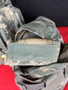 LOT OF 2 - USGI MILITARY ACU MOLLE II CANTEEN / GENERAL PURPOSE POUCH - USED