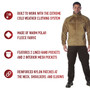 Coyote Brown Rothco Generation III Level 3 ECWCS Fleece Jacket