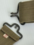 Vintage Japanese 20 Shotgun Shell OD Canvas Ammo Belt Japan 44
