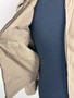 Vintage USGI USN Khaki Men's Lightweight Jacket sz 38R, US Navy Lt Wt Coat USED