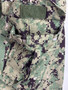 USGI USN Woodland Digital Camo BDU Trousers Cargo Pants Med Long EUC