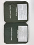 USGI Military Issue ESAPI Ballistic Plate Insert Sz Large & Side Ballistic Insert Sets USGI Military Issue ESAPI Ballistic Plate Insert Sz Large & Side Ballistic Insert Sets