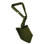 Heavy Duty Deluxe OD Green Tri-Fold Shovel w/Free Molle Cover